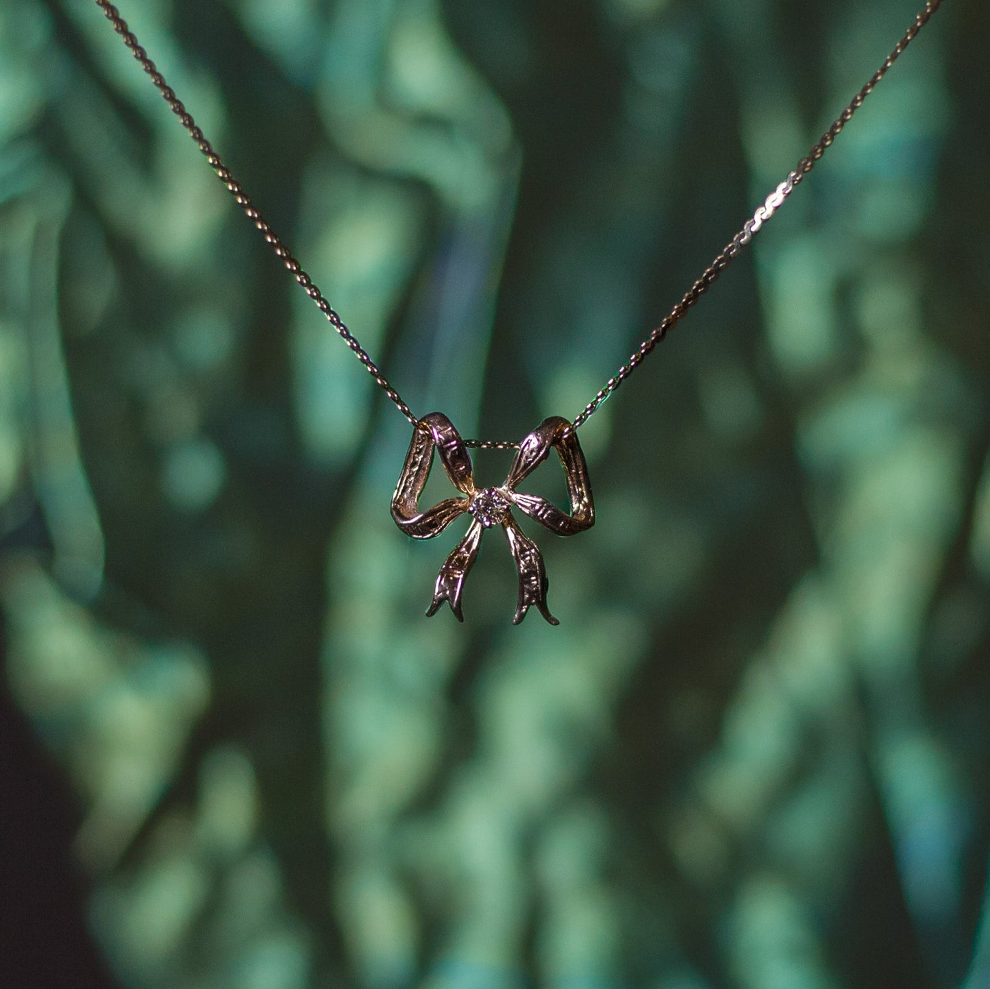 Antique Bow Pendant