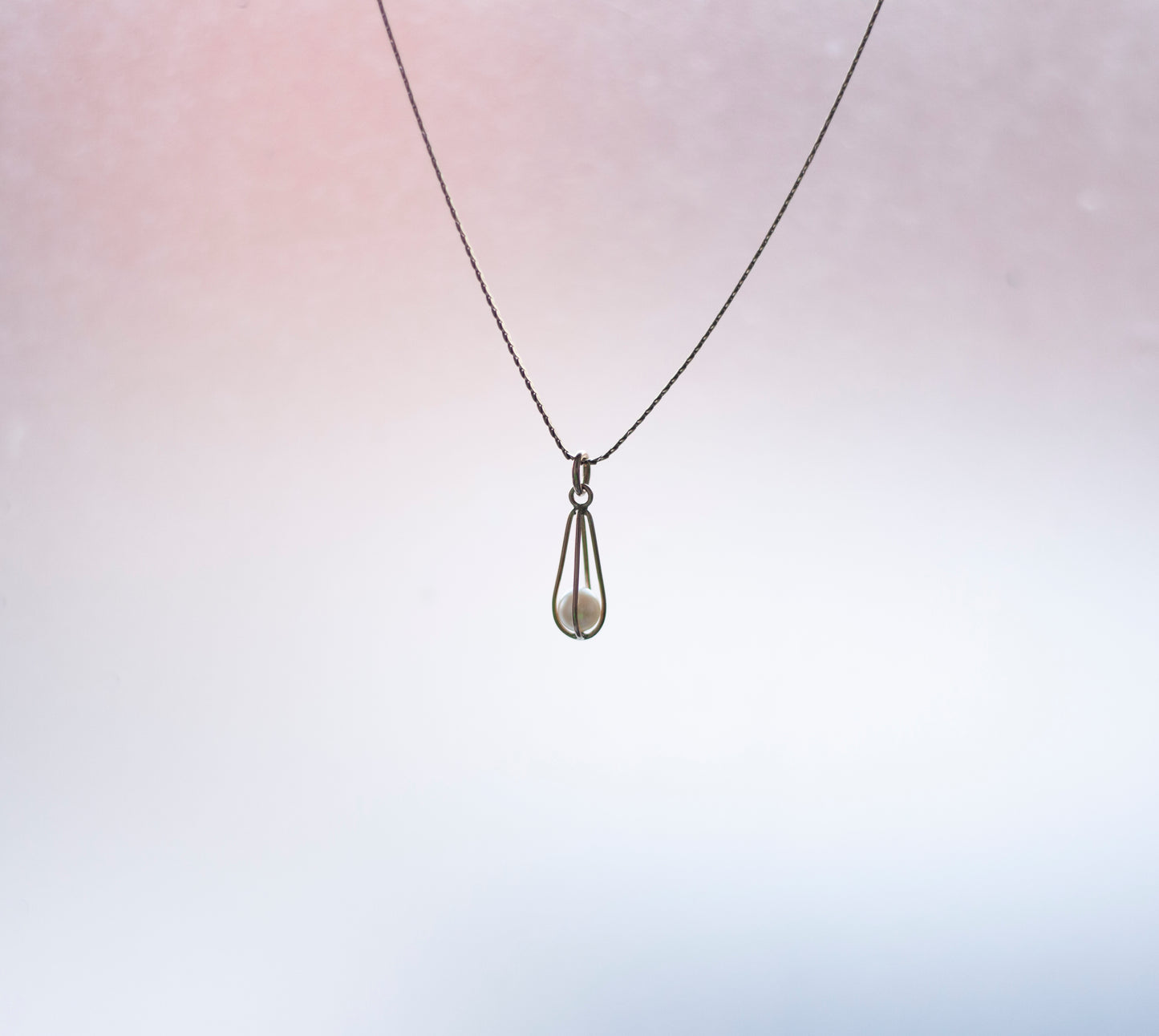14k Caged Pearl