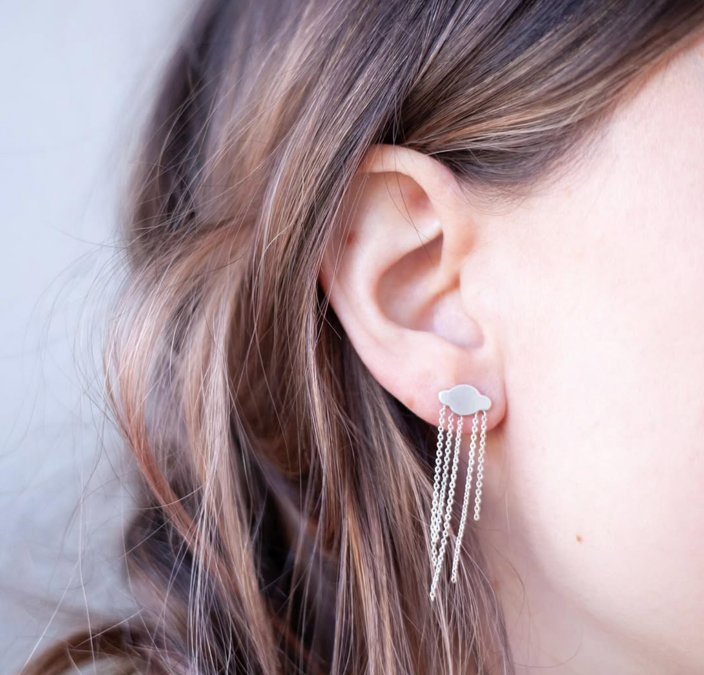 Raincloud Earring - Single