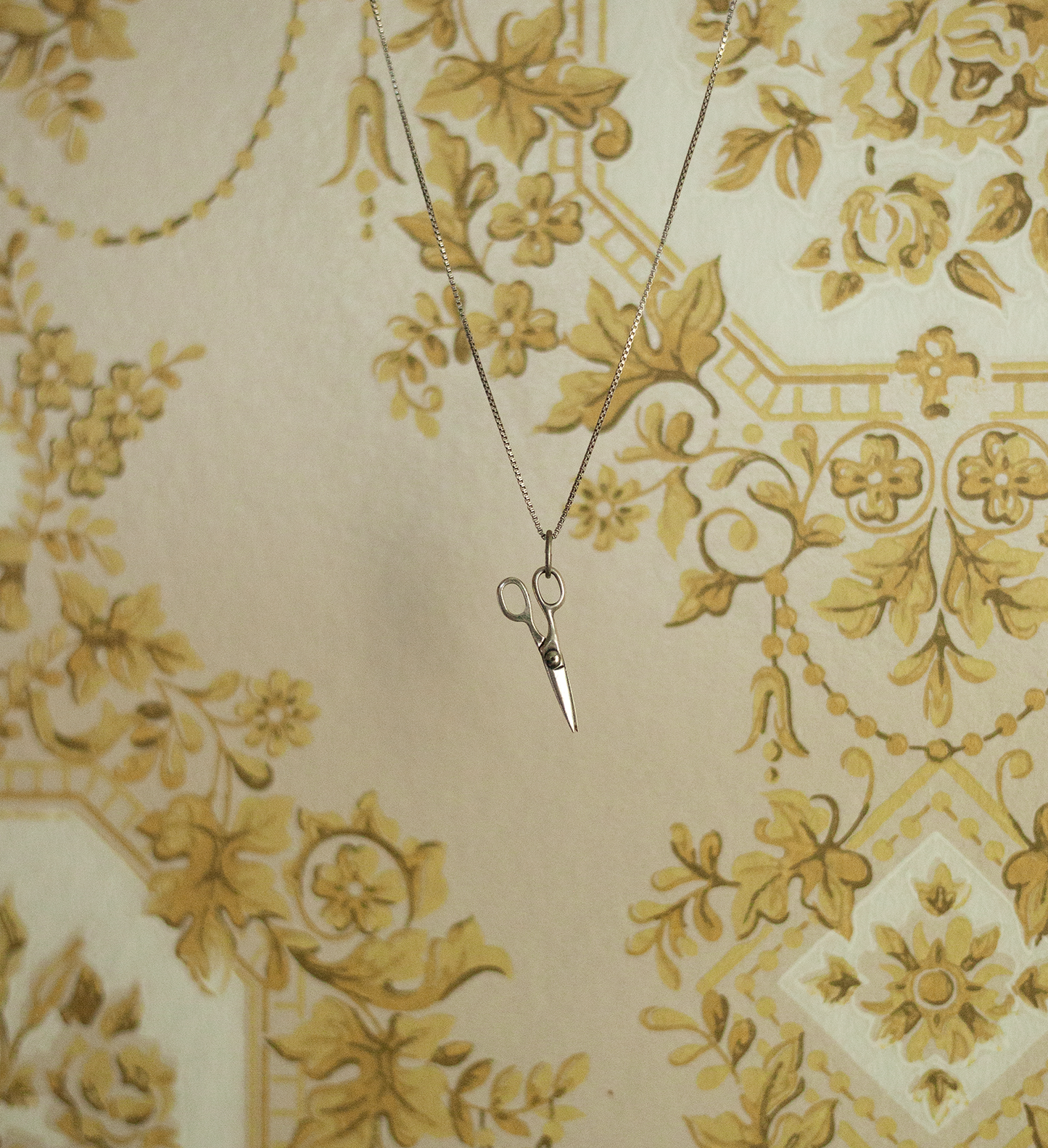 Vintage Sewing Scissors Charm